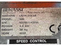 2020 benassi turf cutter l300 graszodensnijder - afbeelding 8 van  8