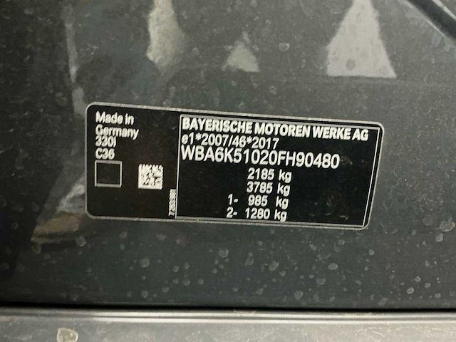 2020 bmw 3-serie touring 330i high. ex. ed. personenauto - afbeelding 40 van  48