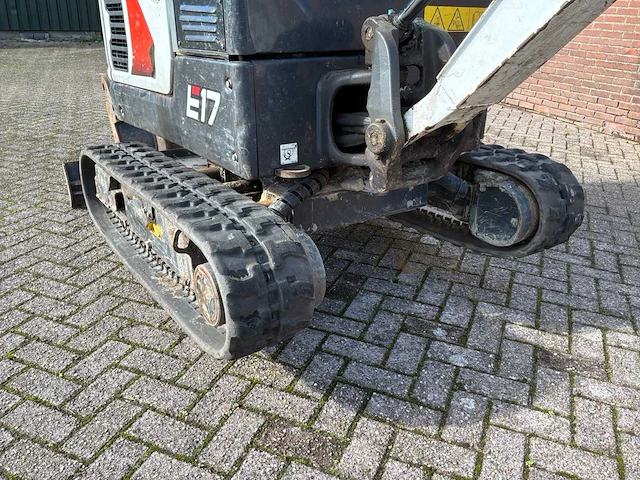 2020 bobcat e17 minigraafmachine - afbeelding 2 van  15
