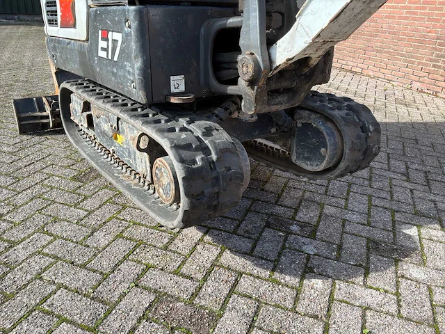 2020 bobcat e17 minigraafmachine - afbeelding 14 van  15