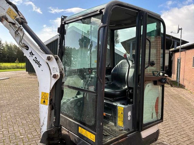 2020 bobcat e17 minigraafmachine - afbeelding 15 van  15