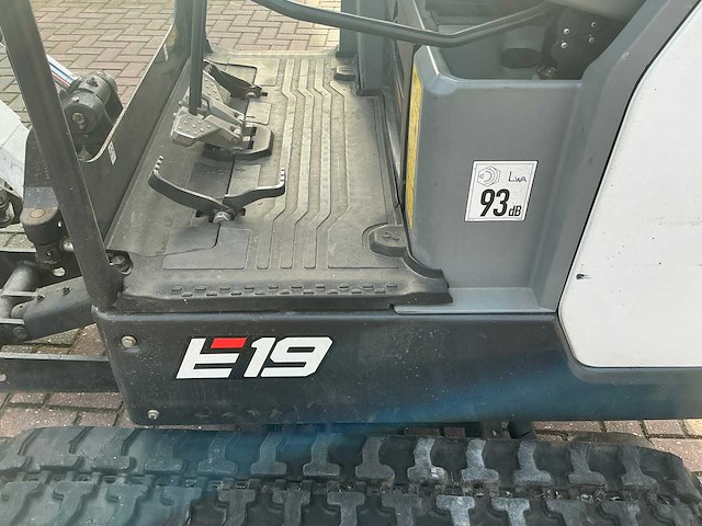 2020 bobcat e19 long arm minigraafmachine - afbeelding 12 van  35