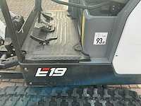 2020 bobcat e19 long arm minigraafmachine - afbeelding 12 van  35