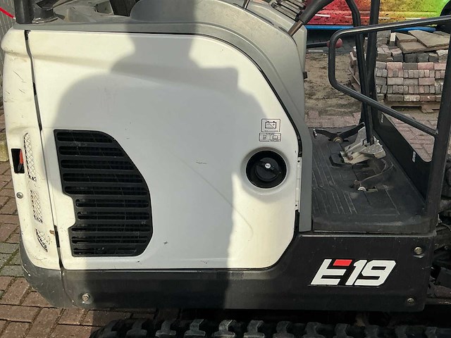 2020 bobcat e19 long arm minigraafmachine - afbeelding 14 van  35