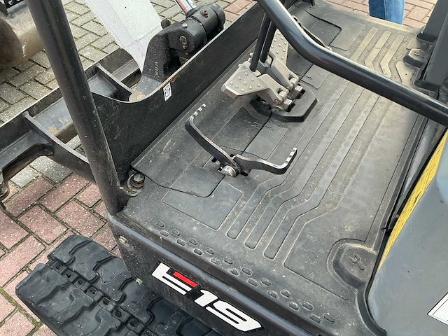 2020 bobcat e19 long arm minigraafmachine - afbeelding 19 van  35