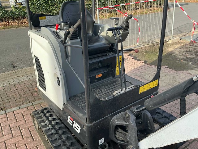 2020 bobcat e19 long arm minigraafmachine - afbeelding 8 van  35