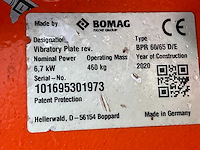 2020 bomag bpr 60/65 d/e trilplaat - afbeelding 5 van  13