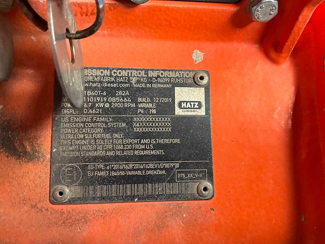 2020 bomag bpr 60/65de trilplaat - afbeelding 1 van  10