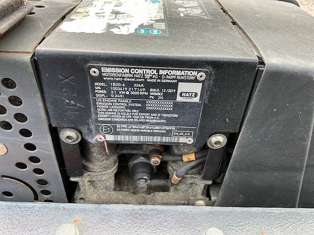 2020 bomag bw71e-2 trilwals - afbeelding 6 van  15