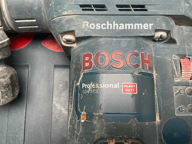 2020 bosch gsh 5 ce breekhamer 6kg sds-max - afbeelding 3 van  5