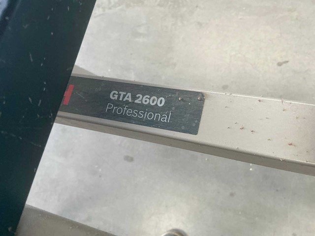 2020 bosch gta2600 machineframe - afbeelding 4 van  5