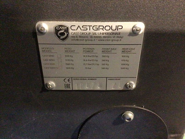 2020 cast 800 eco shovel - afbeelding 8 van  17