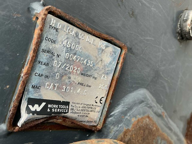 2020 catepillar 301.4; rupsgraafmachine - afbeelding 6 van  34