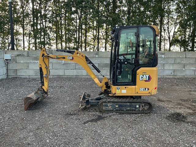 2020 caterpillar 301.6 minigraafmachine - afbeelding 11 van  46