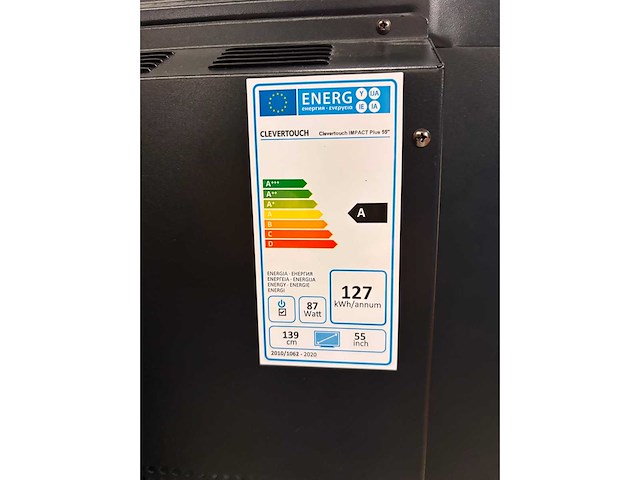 2020 clevertouch impact plus interactive touchscreen 55” - afbeelding 4 van  8