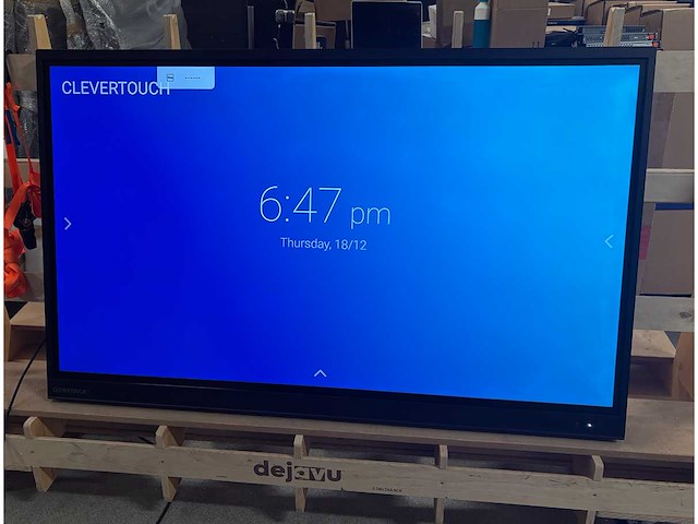 2020 clevertouch impact plus interactive touchscreen 65" - afbeelding 1 van  1
