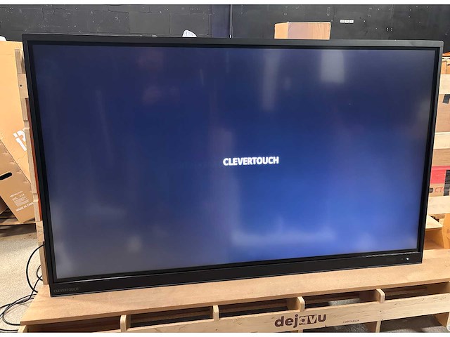 2020 clevertouch impact plus interactive touchscreen 75" - afbeelding 1 van  2