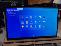 2020 clevertouch impact plus interactive touchscreen 86” - afbeelding 1 van  6