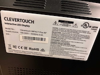 2020 clevertouch impact plus interactive touchscreen 86” - afbeelding 2 van  6