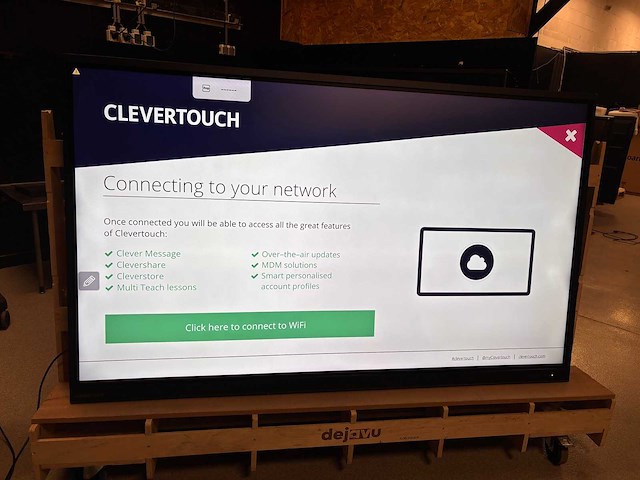 2020 clevertouch impact plus interactive touchscreen 86” - afbeelding 5 van  6