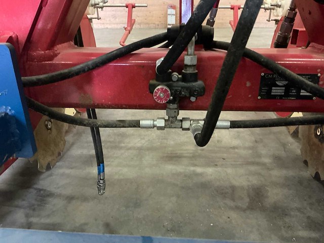 2020 cm regero 775-id-10 getrokken hydraulisch opklapbare plastic/fleece legger met schijven - afbeelding 20 van  34