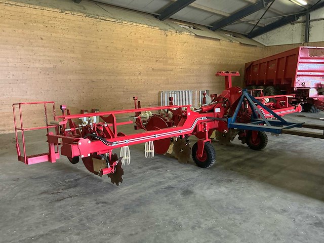 2020 cm regero 775-id-10 getrokken hydraulisch opklapbare plastic/fleece legger met schijven - afbeelding 23 van  34