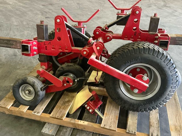 2020 cm regero 775-id-10 getrokken hydraulisch opklapbare plastic/fleece legger met schijven - afbeelding 27 van  34