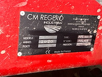 2020 cm regero 775-id-10 getrokken hydraulisch opklapbare plastic/fleece legger met schijven - afbeelding 28 van  34