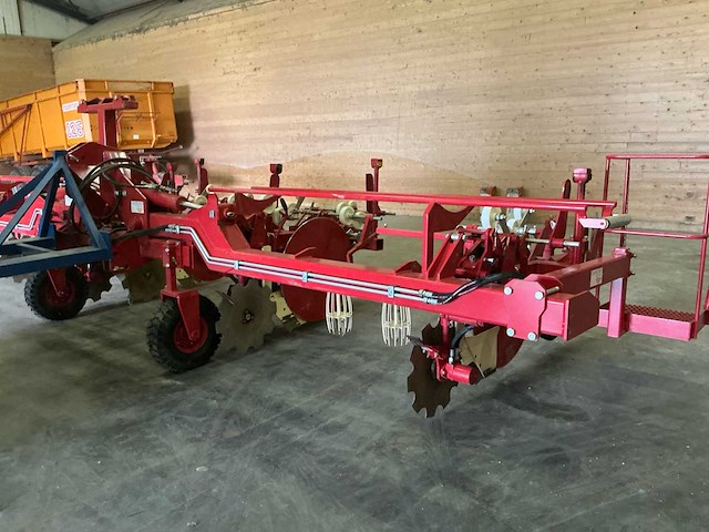 2020 cm regero 775-id-10 getrokken hydraulisch opklapbare plastic/fleece legger met schijven - afbeelding 30 van  34