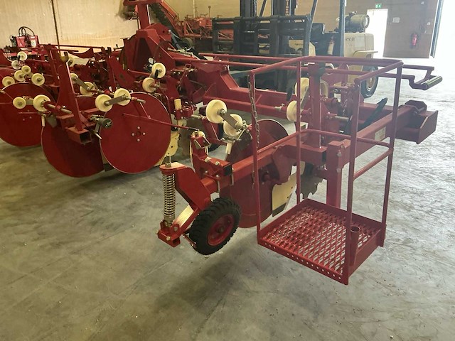2020 cm regero 775-id-10 getrokken hydraulisch opklapbare plastic/fleece legger met schijven - afbeelding 1 van  15