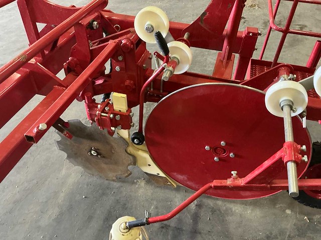 2020 cm regero 775-id-10 getrokken hydraulisch opklapbare plastic/fleece legger met schijven - afbeelding 2 van  15