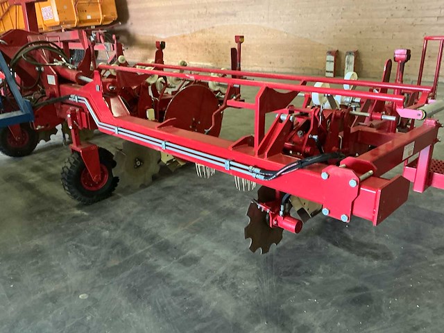 2020 cm regero 775-id-10 getrokken hydraulisch opklapbare plastic/fleece legger met schijven - afbeelding 9 van  15