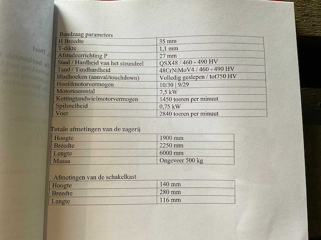 2020 crisswood sam mk 2006 horizontale stationaire lintzaagmachine voor hout - afbeelding 9 van  9