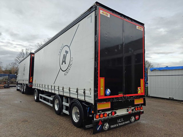 2020 daf xf 530 fan vrachtwagen met renders 3-assige aanhangwagen - afbeelding 33 van  36