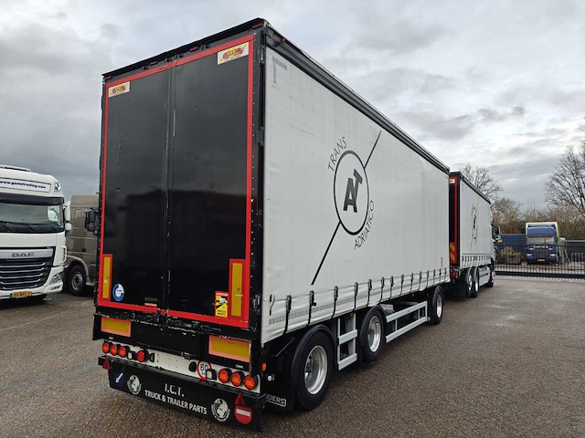 2020 daf xf 530 fan vrachtwagen met renders 3-assige aanhangwagen - afbeelding 34 van  36