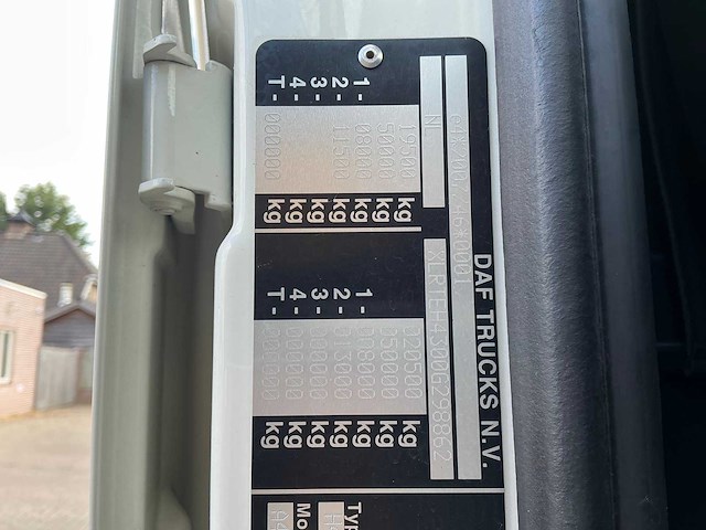 2020 daf xf430ft opleggertrekker - afbeelding 22 van  46
