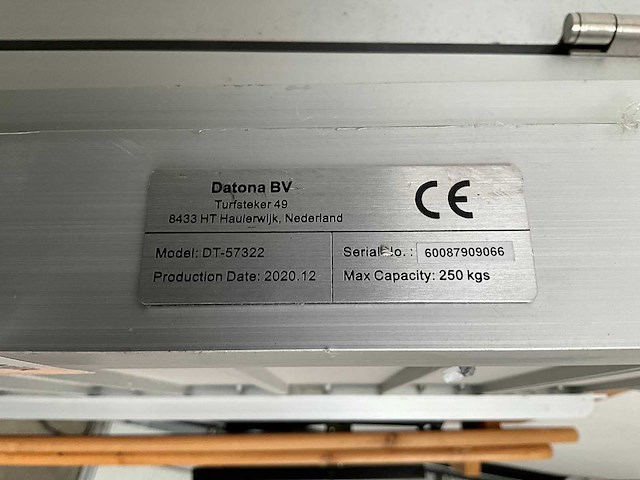 2020 datona dt-57322 oprij plaat (2x) - afbeelding 3 van  4