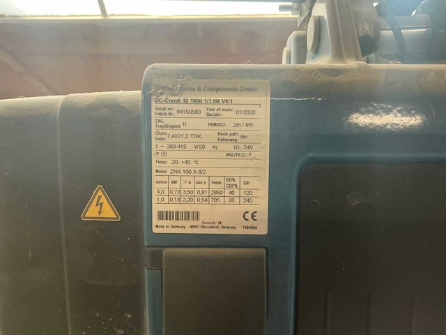 2020 demag bovenloophalkraan - afbeelding 11 van  24