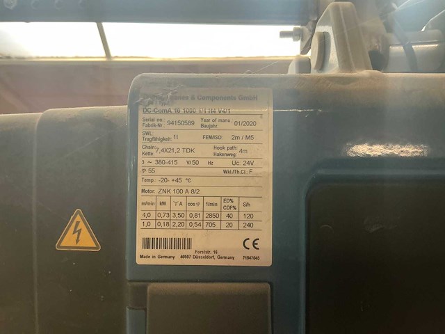 2020 demag bovenloophalkraan - afbeelding 14 van  24