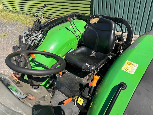 2020 deutz-fahr agroplus 70f keyline vierwielaangedreven landbouwtractor - afbeelding 6 van  18