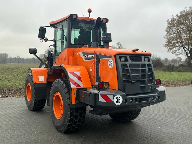 2020 doosan dl220-5 wiellader - afbeelding 47 van  56