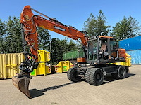 2020 doosan dx170w banden graafmachine