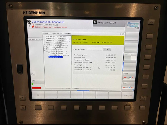 2020 doosan mynx 7500ii cnc universeel machinecentrum - afbeelding 26 van  27