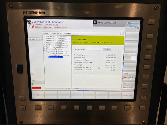 2020 doosan mynx 7500ii cnc universeel machinecentrum - afbeelding 21 van  22
