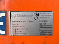2020 eichinger brick grab 1083.3 mechanische blokkenklem - afbeelding 8 van  8
