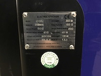 2020 electric stacker hd1535j stapelaar - afbeelding 9 van  9
