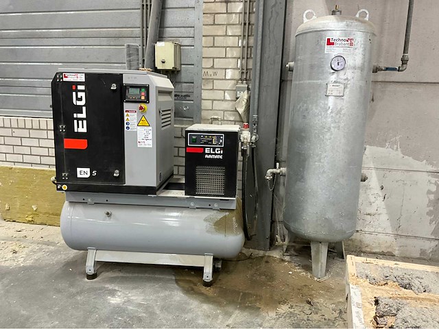 2020 elgi / magnet en 5 / airmate luchtcompressor - afbeelding 7 van  14