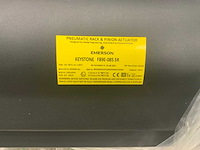 2020 emerson keystone f89e-085 sr pneumatische actuator - afbeelding 3 van  3