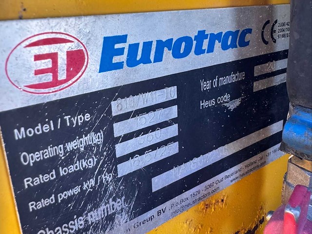 2020 eurotrac w11 shovel - afbeelding 4 van  19