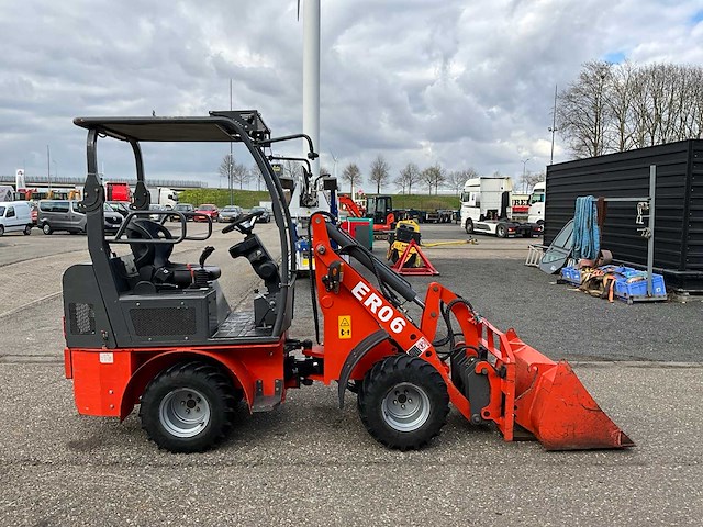 2020 everun er06 mini wiellader - afbeelding 25 van  29